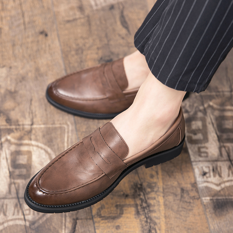 Men Shoes Europe To Us - Novos Sapatos Masculinos de Couro Macio
