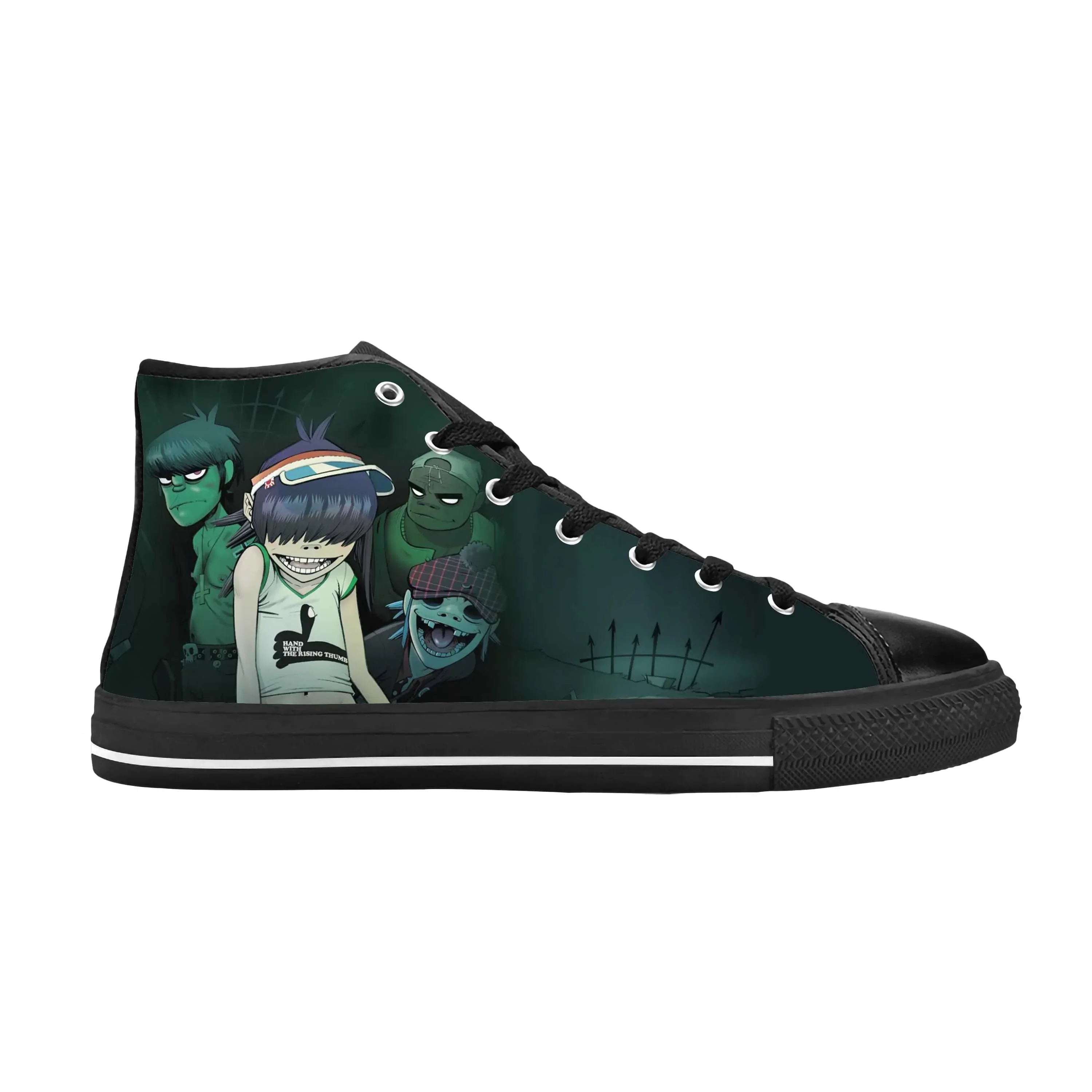 Men Shoes Uk - Gorillaz UK Rock Band Hip-Hop Rap