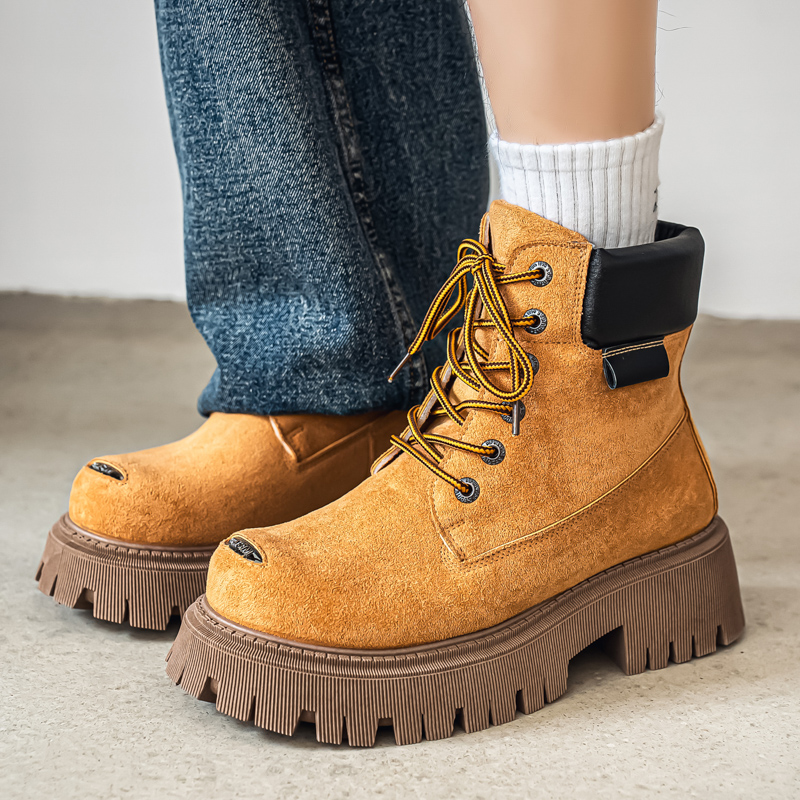 Men'S Shoes Dq - Botas Clássicas de Cano Alto em