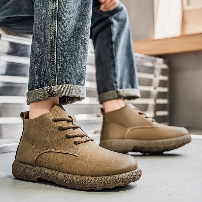 Men'S Shoes Dq - Botas de tornozelo masculinas botas curtas