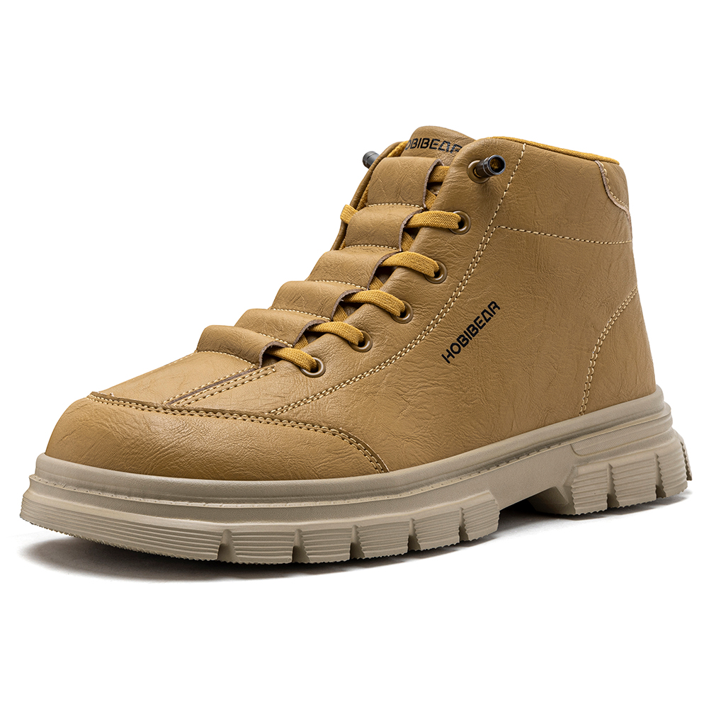 Men'S Shoes With Wide Toe Box - HOBIBEAR Botas masculinas com ponta larga
