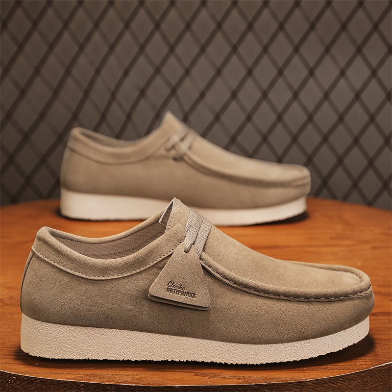 Men'S Shoes With Wide Toe Box - Sapatos Mocassim Masculinos com Bico Largo,