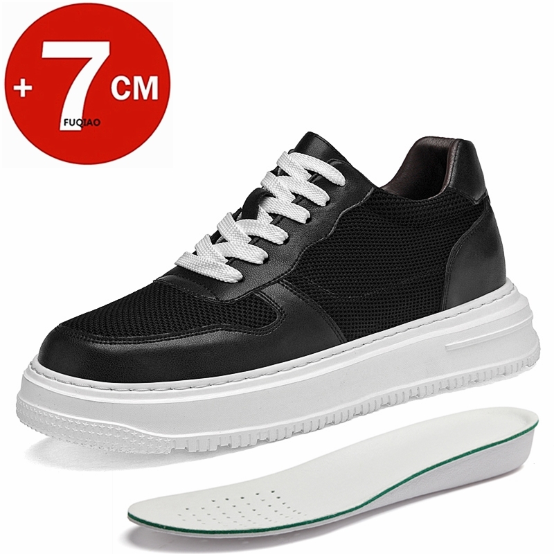 Men'S Shoes Increase Height - Tênis Elevadores Masculinos com Salto Oculto,