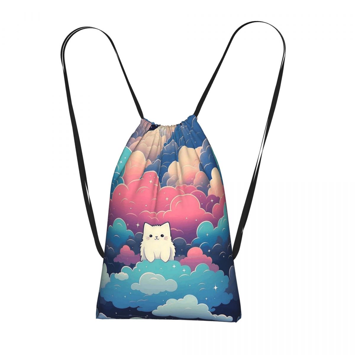 Men Shoes On Cloud - Mochilas Night Black Cat On The