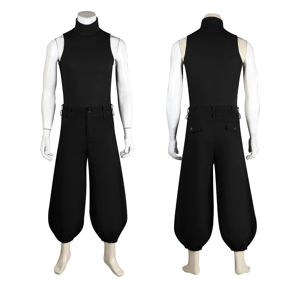 Zack fair cosplay traje ff7 un - Men Shoes Europe To Us avaliação e preço