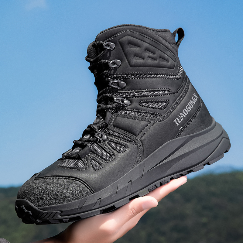 Botas táticas militares mascul - Men'S Shoes Zipper avaliação e preço