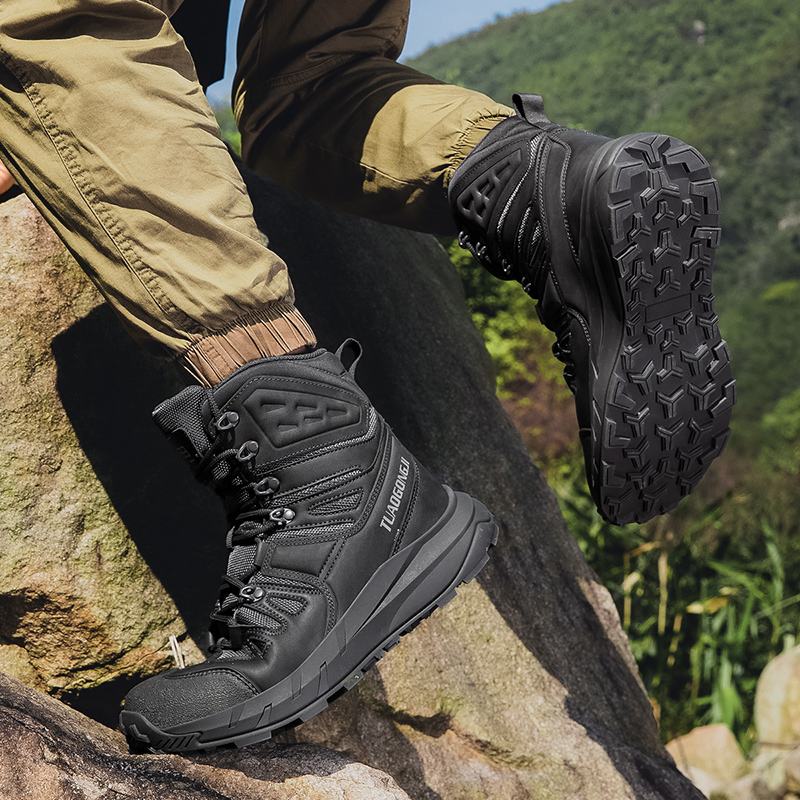 Botas táticas militares mascul - Men'S Shoes Zipper avaliação e preço