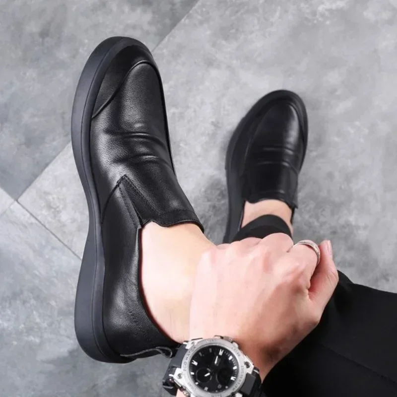 Sapato casual de couro masculi - Men Shoes On Clearance avaliação e preço