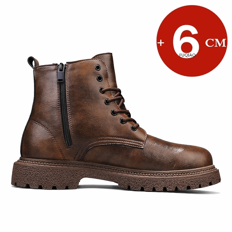 6cm altura invisível aumentand - Men'S Shoes Zipper avaliação e preço