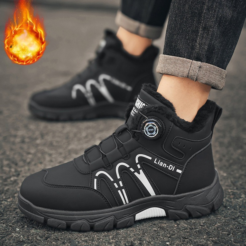 Novo Estilo de Inverno com Pel - Men'S Shoes Dq avaliação e preço