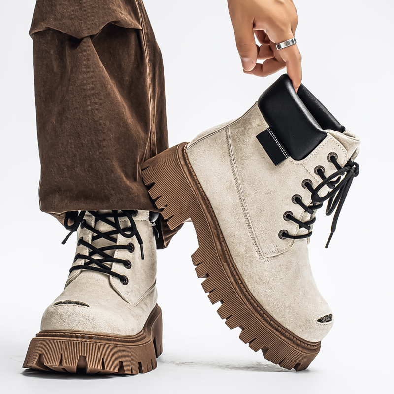 Botas Clássicas de Cano Alto e - Men'S Shoes Dq avaliação e preço