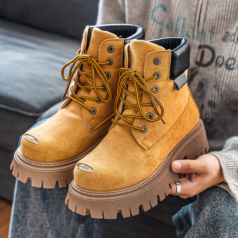 Botas Clássicas de Cano Alto e - Men'S Shoes Dq avaliação e preço