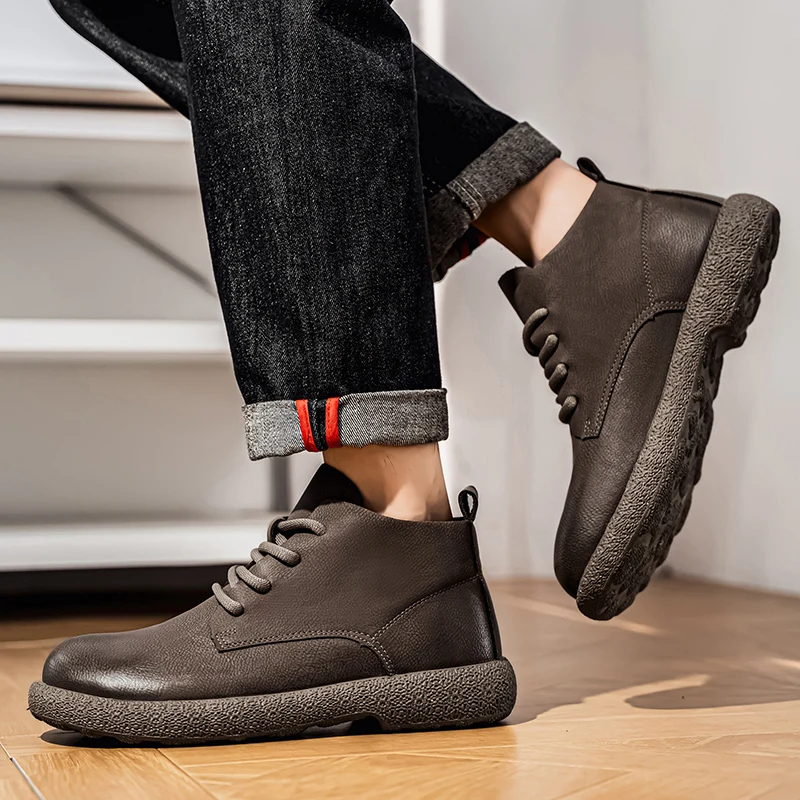 Botas de tornozelo masculinas  - Men'S Shoes Dq avaliação e preço