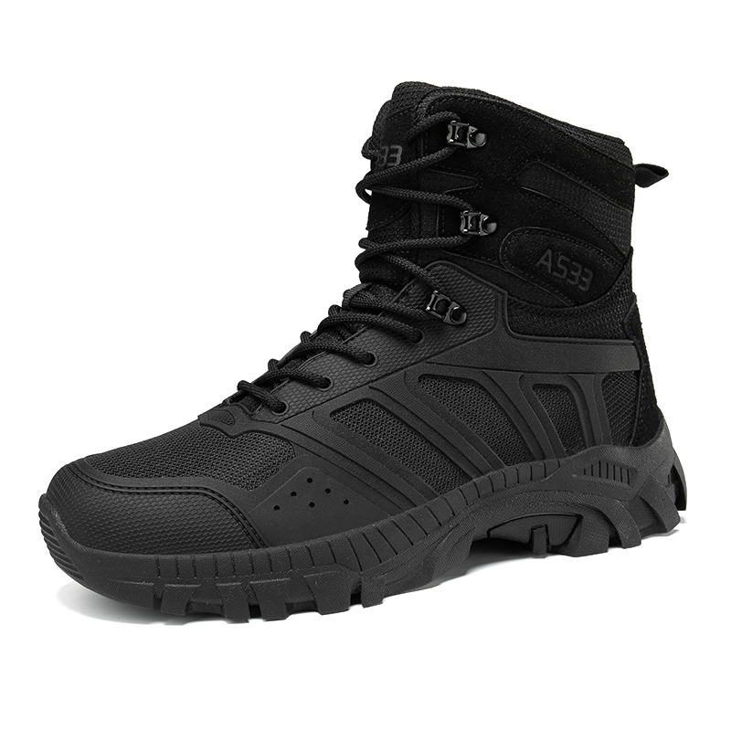 Homens botas táticas rendas at - Men'S Shoes Zipper avaliação e preço