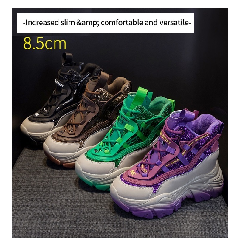 2025 tênis de cunha escondida  - Running Shoes Lightweight avaliação e preço