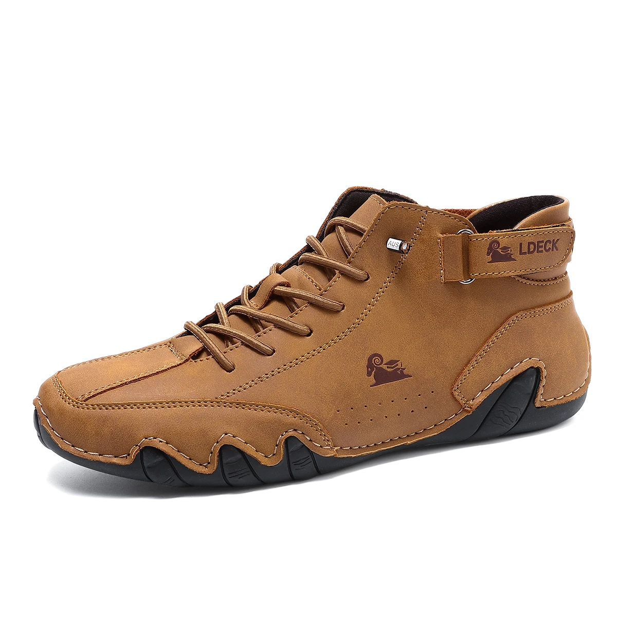 Botas de Couro Genuíno Masculi - Men Shoes 2026 avaliação e preço