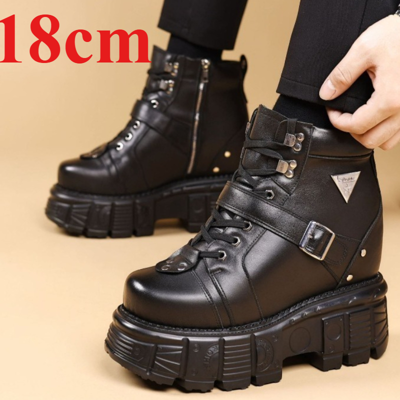 Botas de Couro Genuíno para Mo - Men'S Shoes Dq avaliação e preço