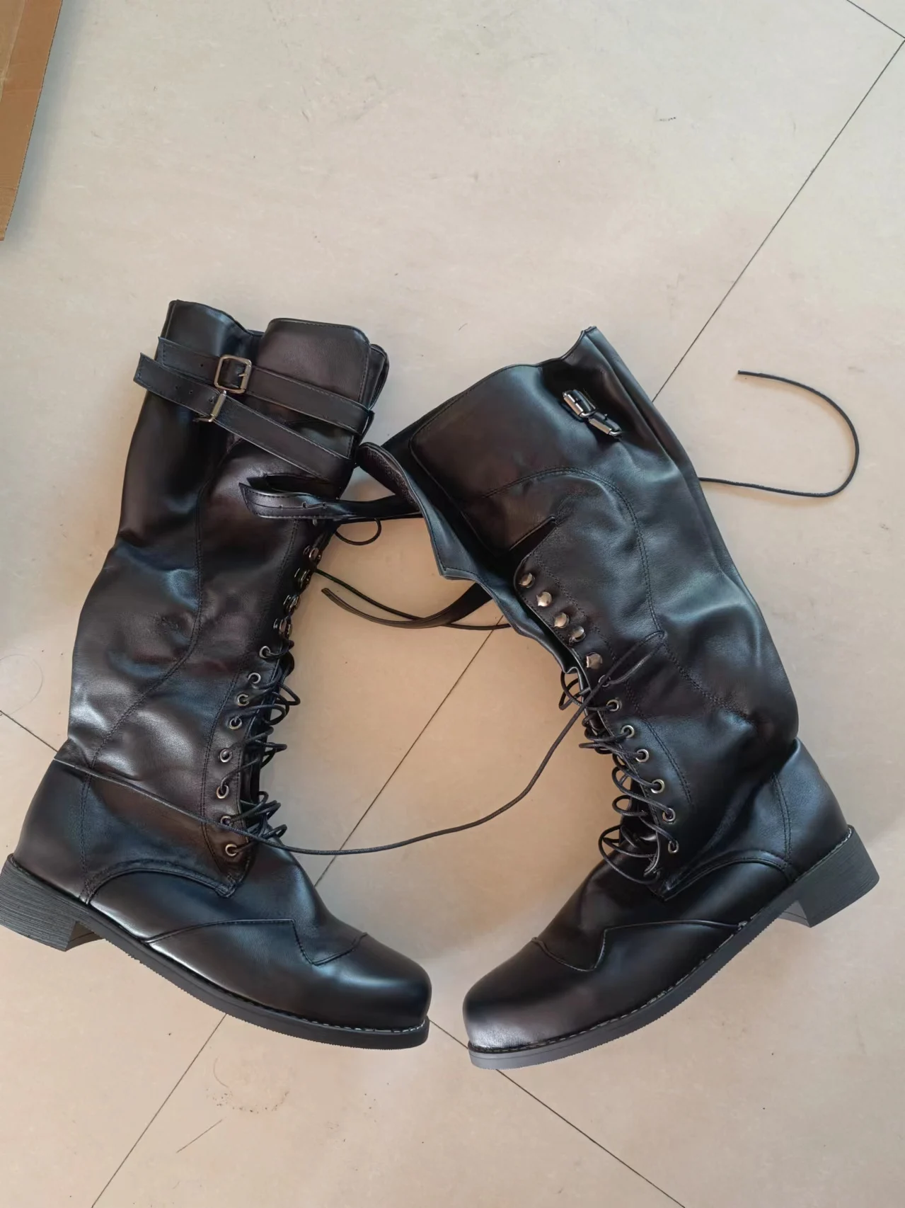 Botas medievais steampunk para - Men Shoes Europe To Us avaliação e preço