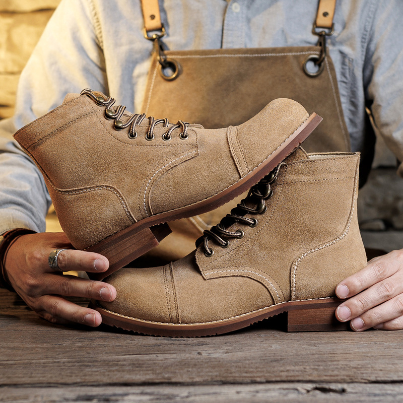 Bota de camurça com sola Goody - Men'S Shoes Dq avaliação e preço