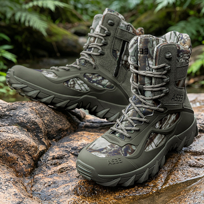 Bota tática masculina para ati - Men'S Shoes Zipper avaliação e preço