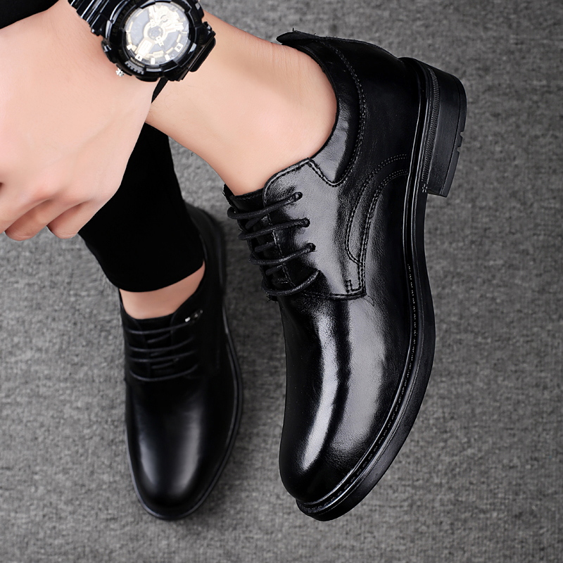 Sapatos Casuais de Couro para  - Men'S Shoes Increase Height avaliação e preço